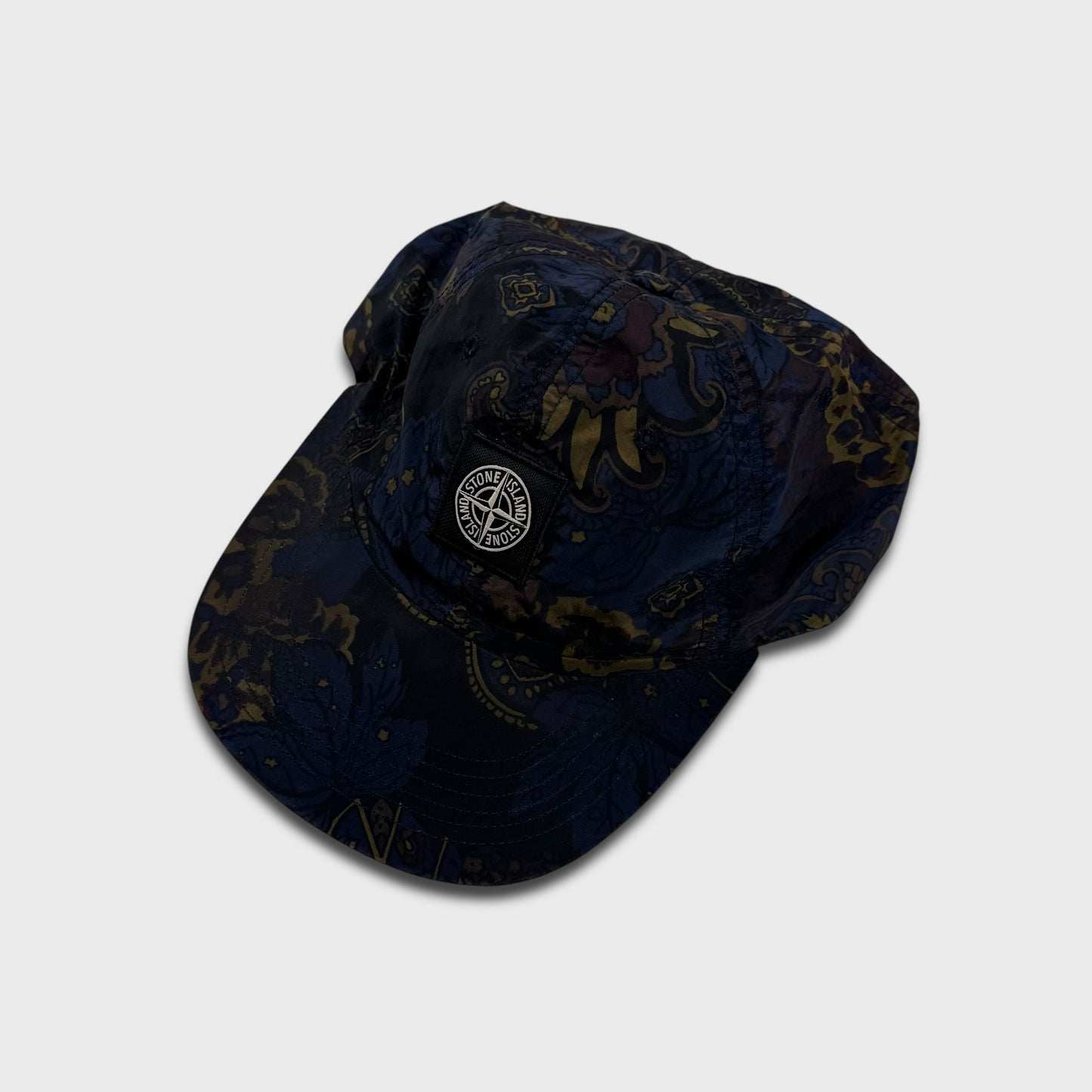 Stone Island x Supreme Paisley Nylon Metal Cap OS