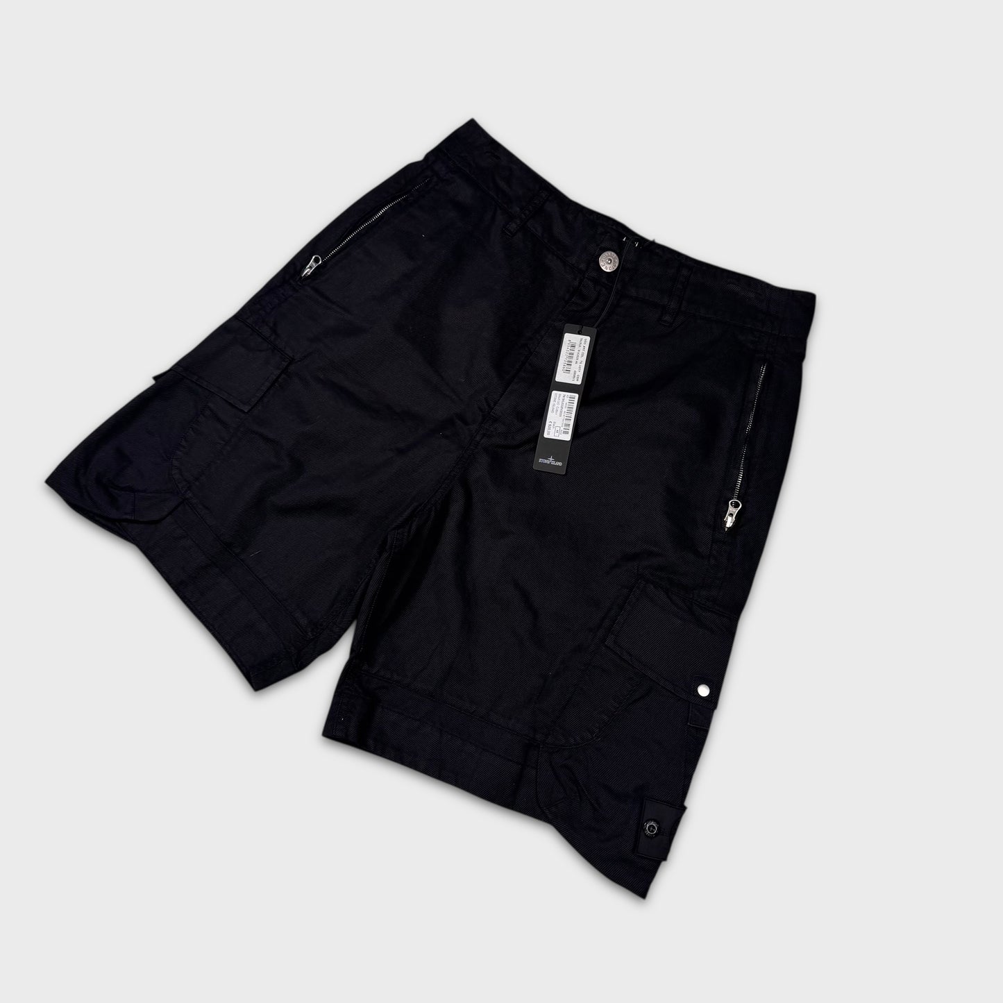 Stone Island Shadow Project Badge Shorts BNWT S/M