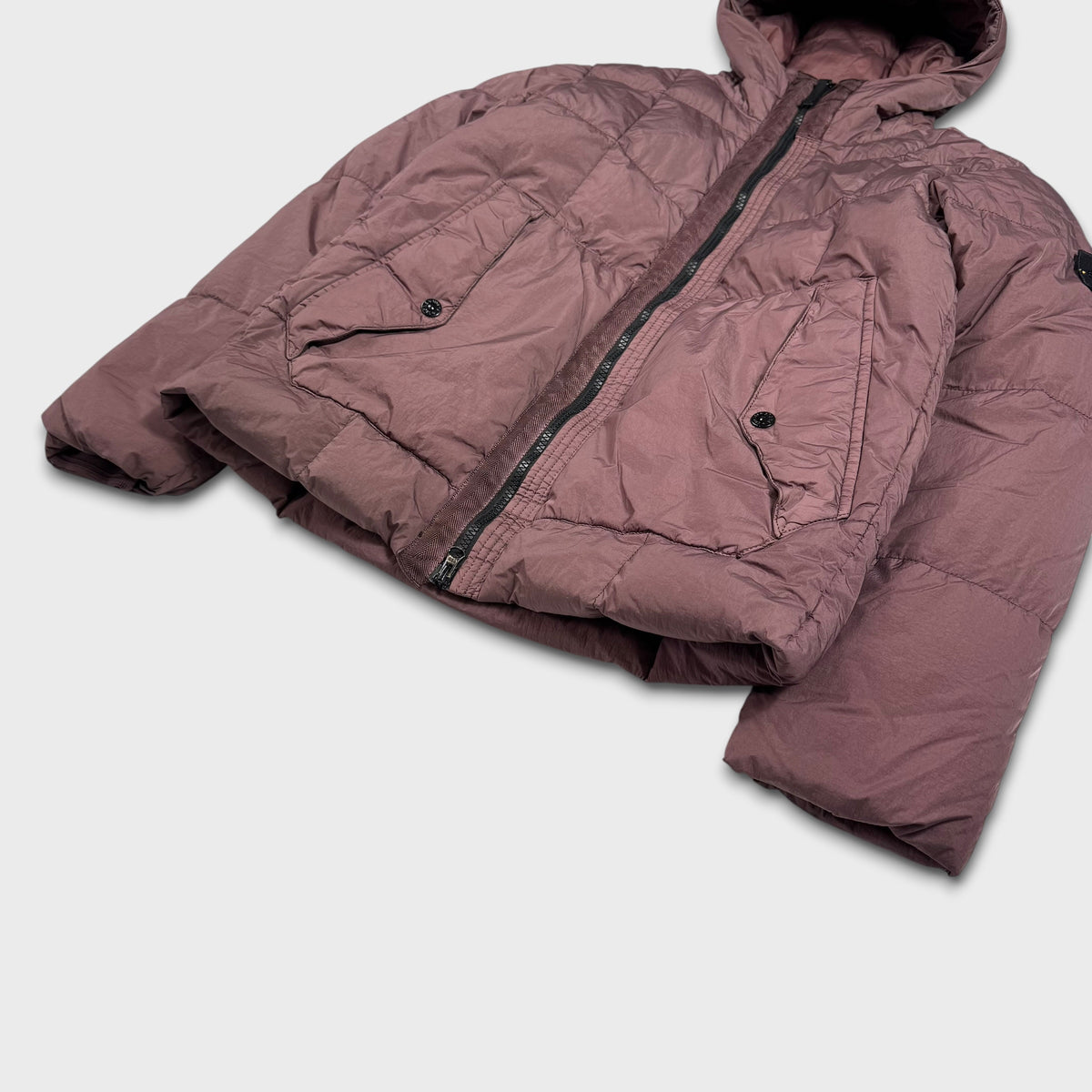 Stone Island Garment Dyed Crinkle Reps NY Down Jacket S