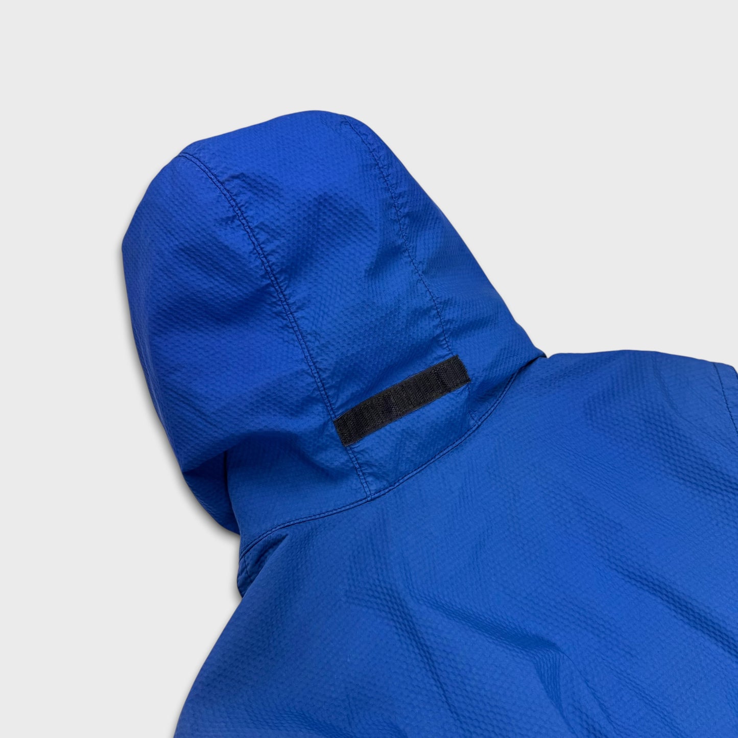 Stone Island Royal Blue 3D Cotton Tela Hooded Jacket XL