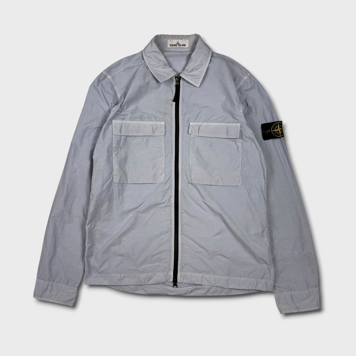 Stone Island Baby Blue Tela Overshirt S