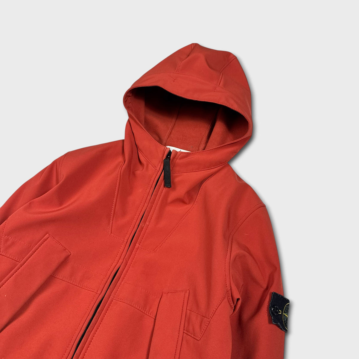 Stone Island Red Soft Shell-R Jacket S