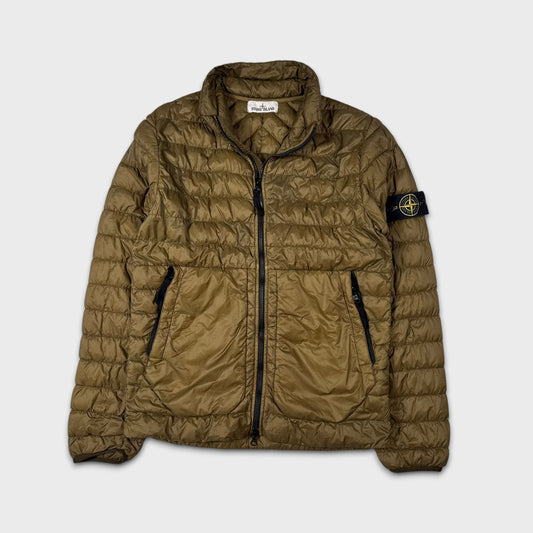 Stone Island Garment Dyed Micro Yarn Down Jacket M