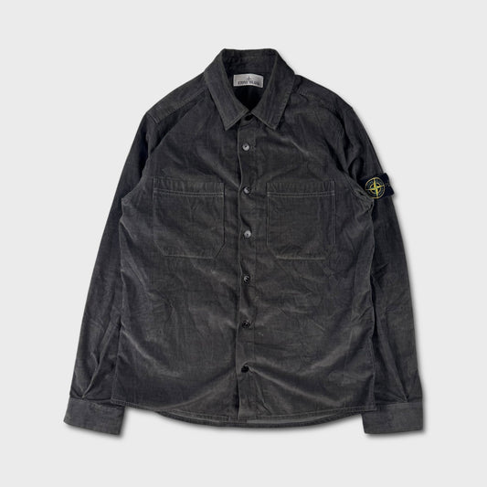 Stone Island Fine Corduroy Badge Overshirt M