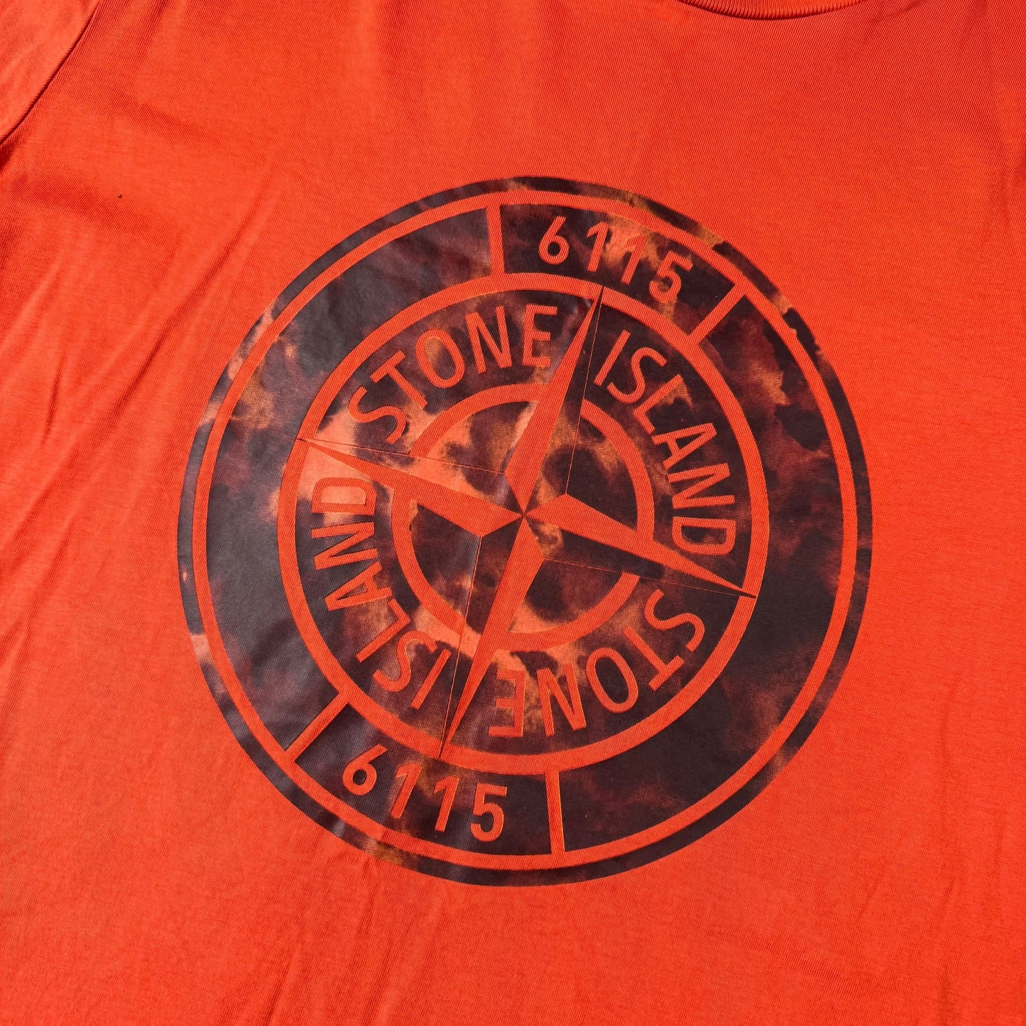 Stone Island Compass Logo Graphic T-Shirt L