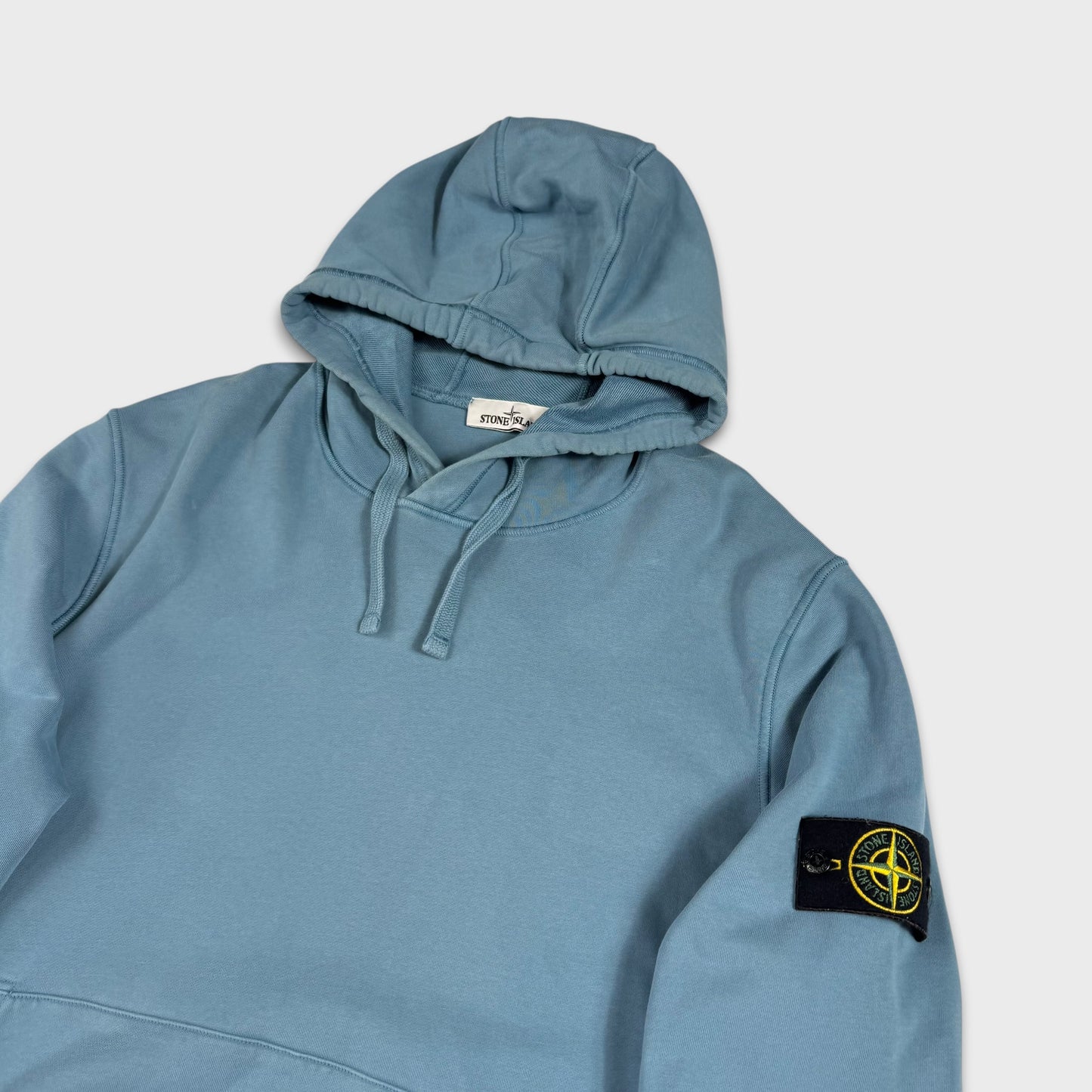 Stone Island Blue Pullover Hoodie XL