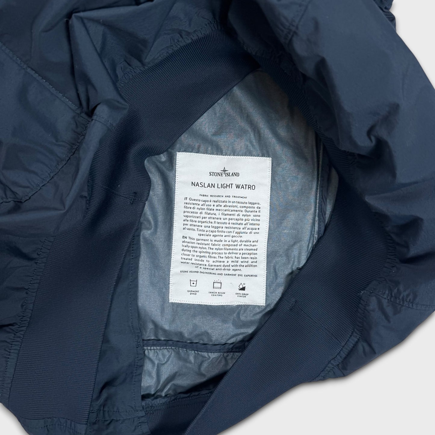 Stone Island Naslan Light Watro Hooded Jacket M