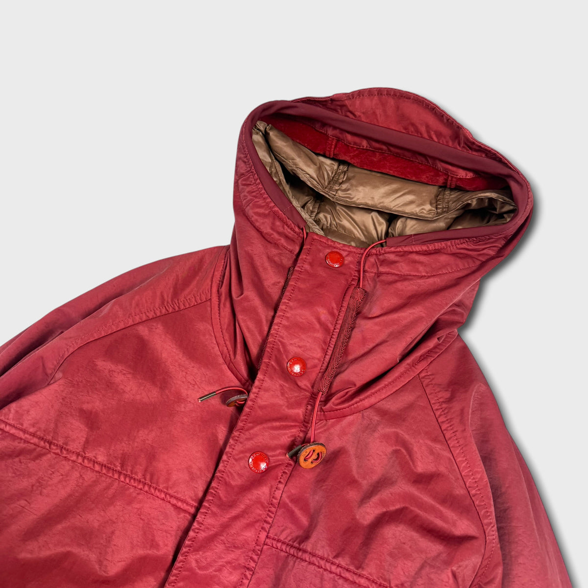 CP Company Velour Parka Jacket w/ Inner Down Liner M