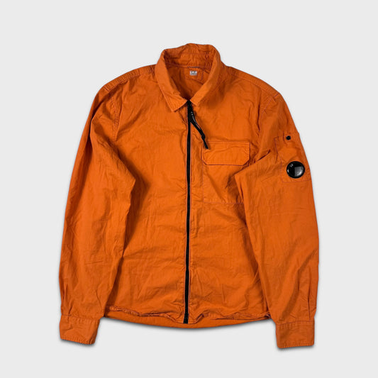 CP Company Orange Zip Lens Overshirt M