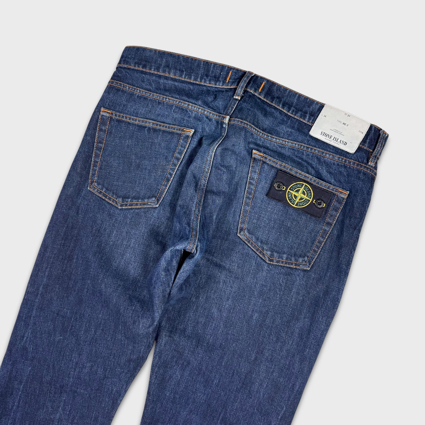Stone Island Dark Blue Denim Jeans W34