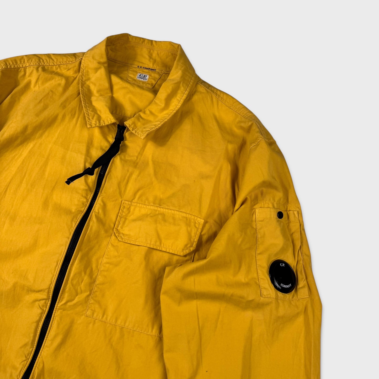 CP Company Yellow Lens Zip Overshirt XXL