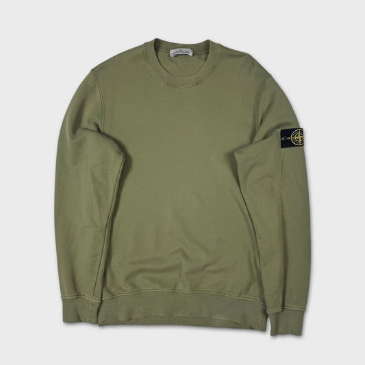 Stone Island Olive Crewneck Sweatshirt XL