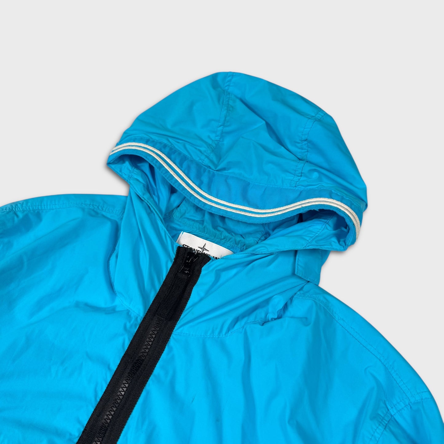 Stone Island Sky Blue Skin Touch Nylon-TC Jacket M