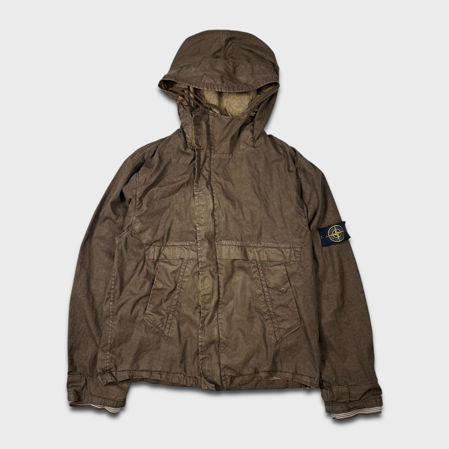 Stone Island 2000’s Paul Harvey Cotton Lino Jacket M