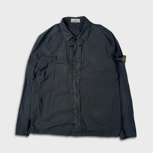 Stone Island Black Tela Overshirt XL