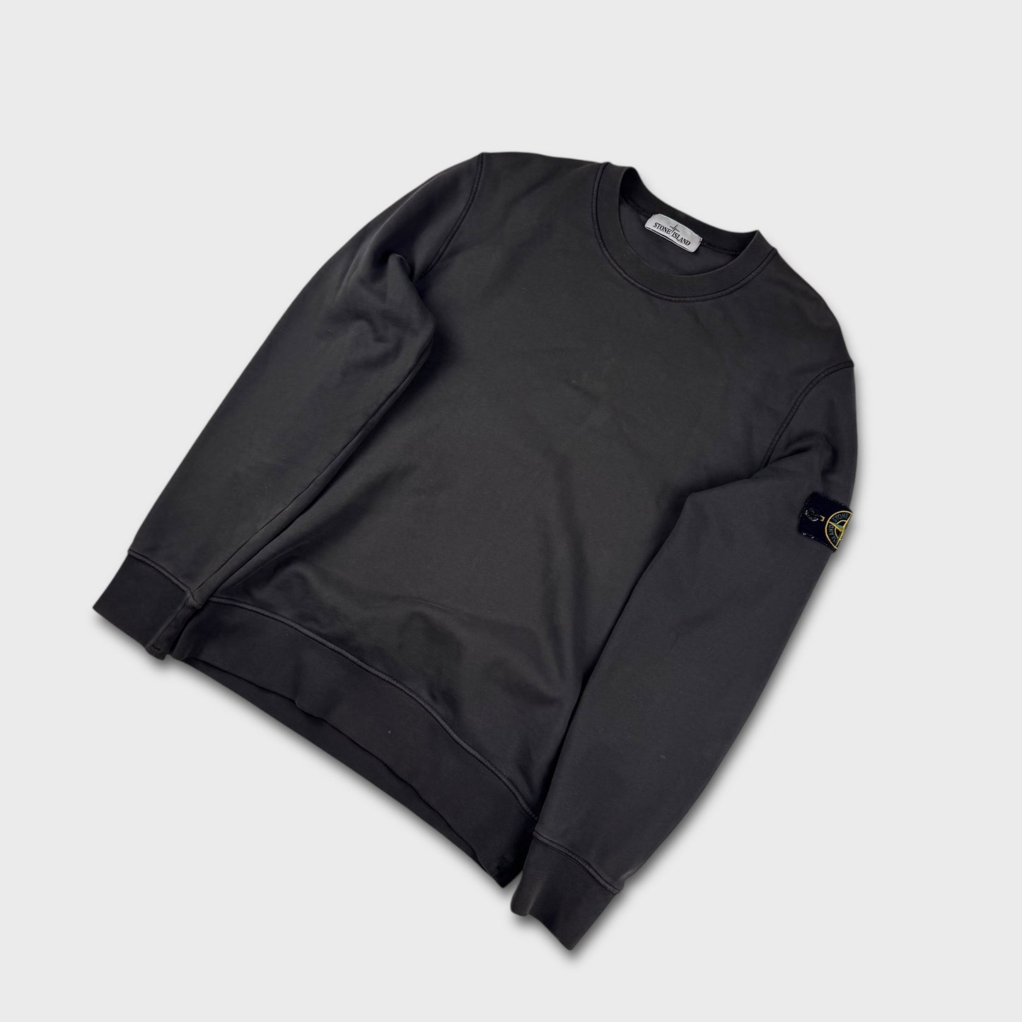 Stone Island Charcoal Crewneck Sweatshirt L