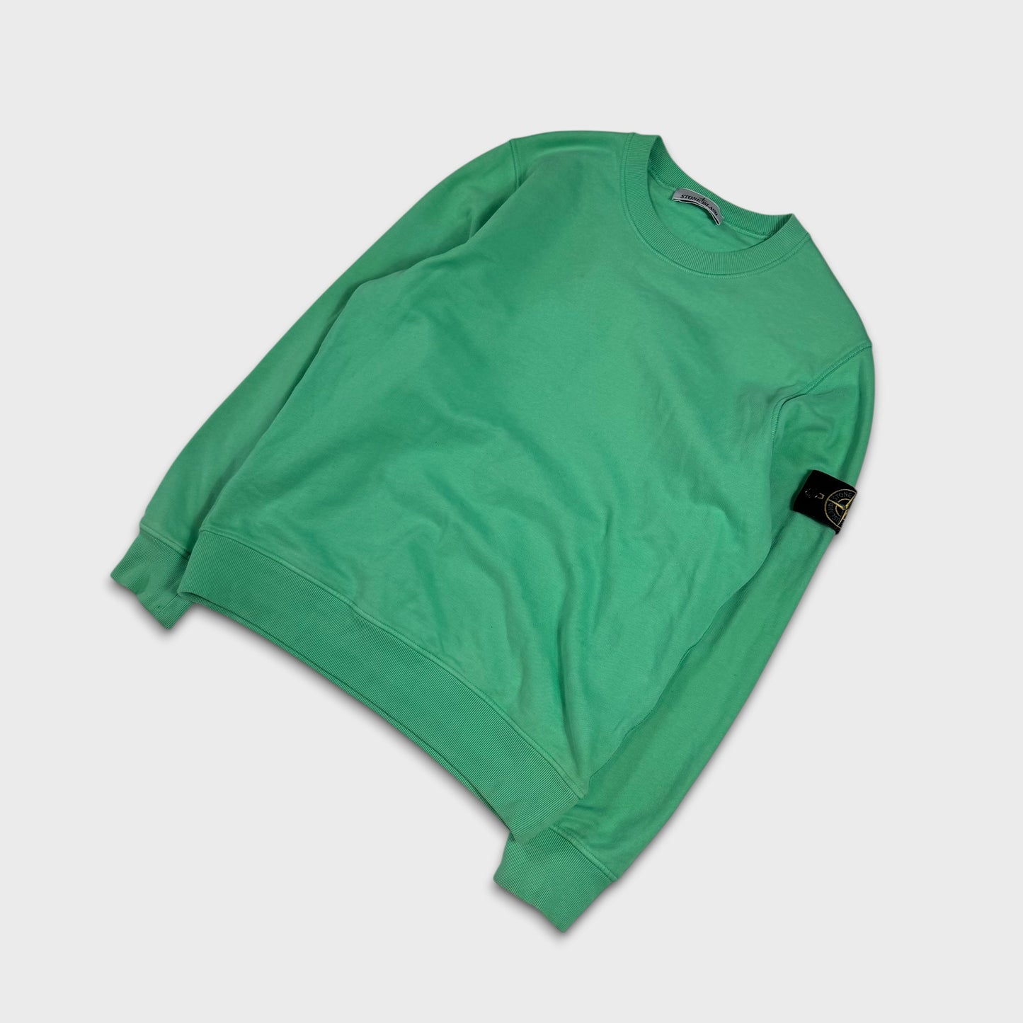 Stone Island Green Crewneck Sweatshirt M