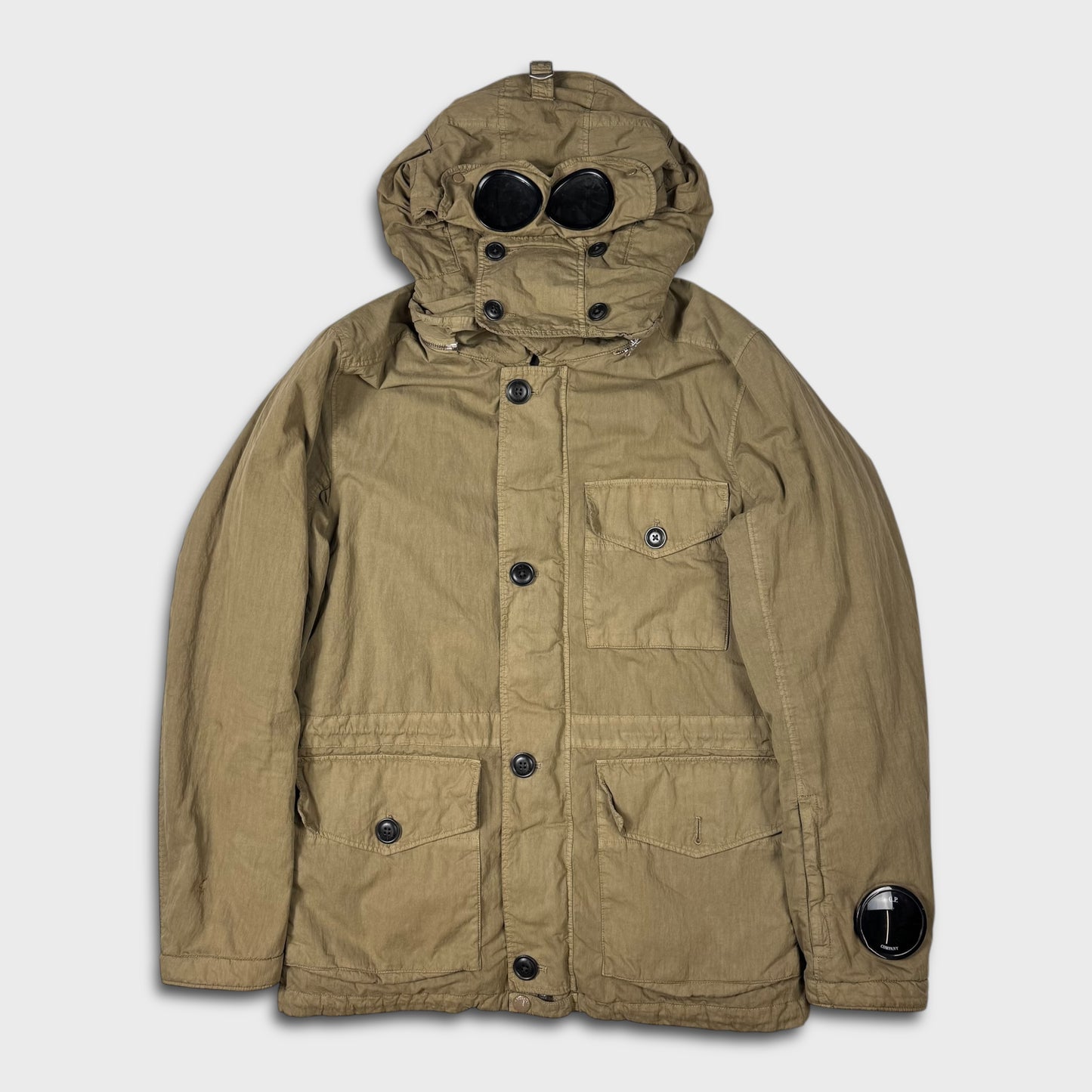 CP Company 50 Fili La Mille Goggle Hood Watchviewer Jacket M