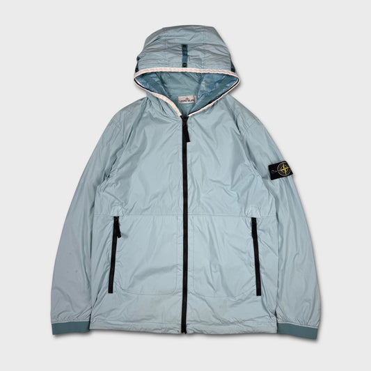 Stone Island Sky Blue Skin Touch Nylon-TC Jacket L