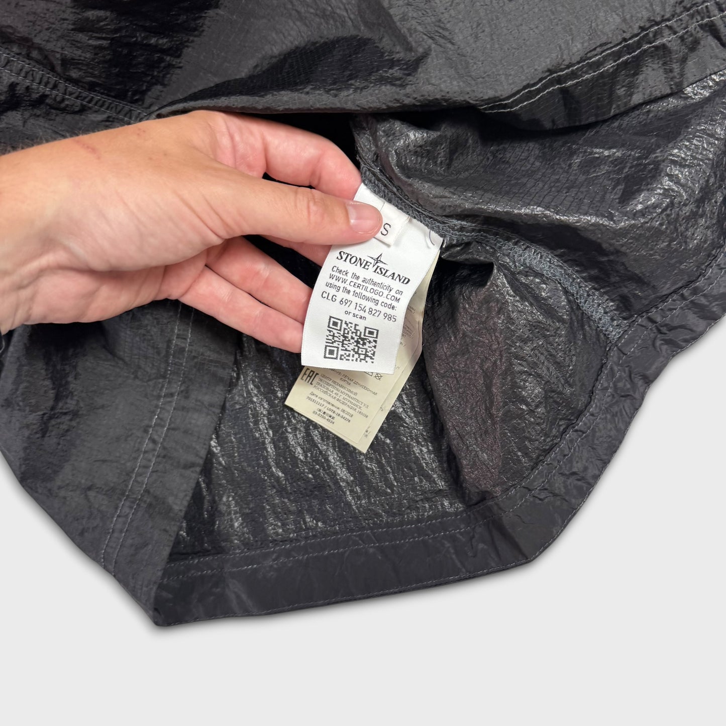 Stone Island Nylon Metal Ripstop Overshirt S