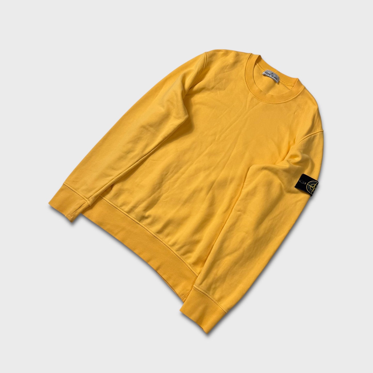 Stone Island Sunflower Yellow Crewneck L