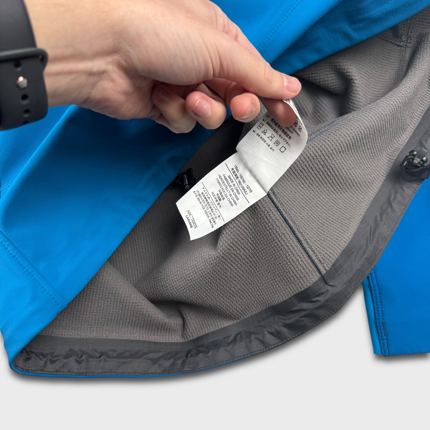 Arc’teryx Blue Gamma MX Soft Shell Jacket L