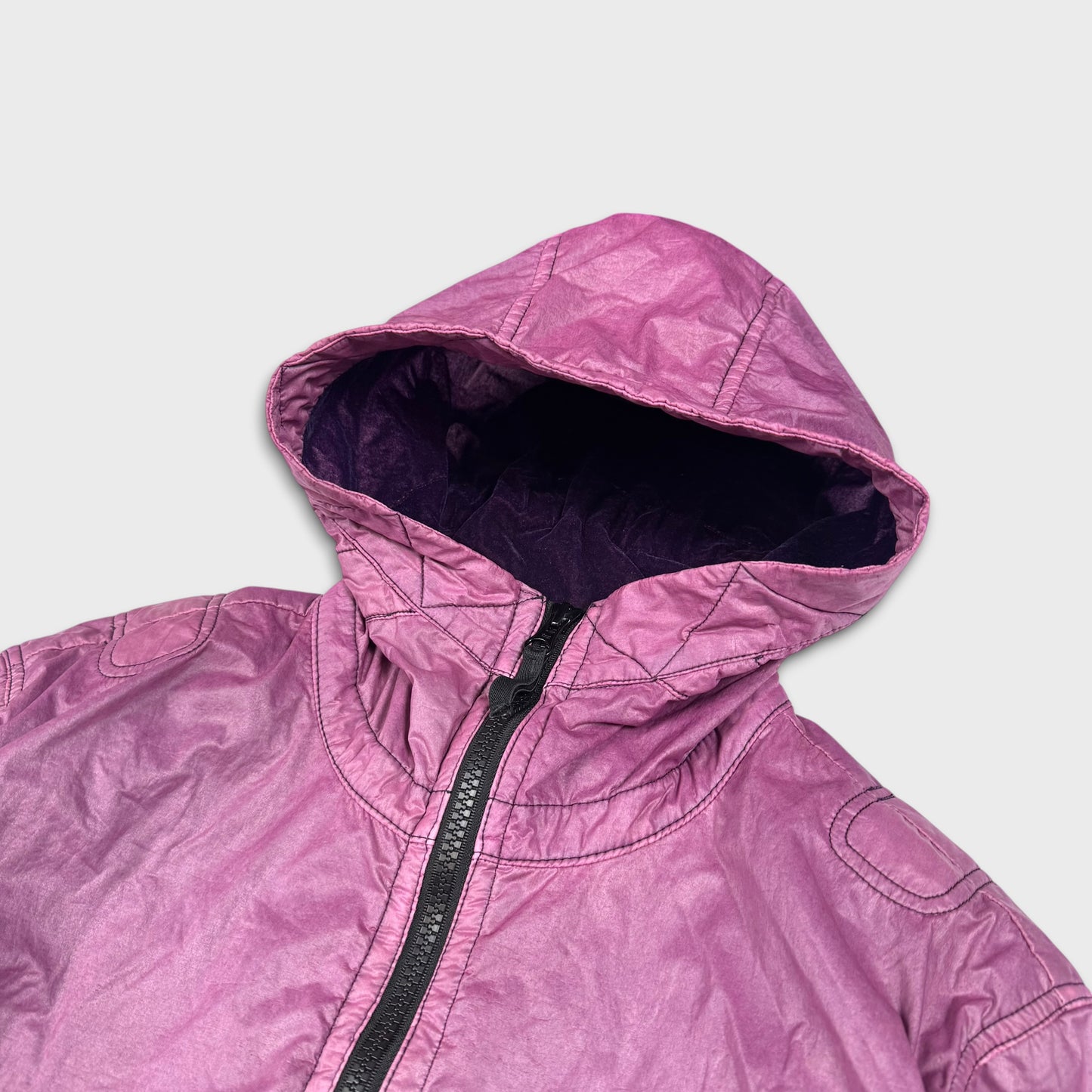 Stone Island Lamy Flock Hooded Jacket XL