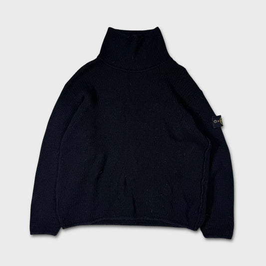 Stone Island Vintage Mock / Rollneck Knit XL