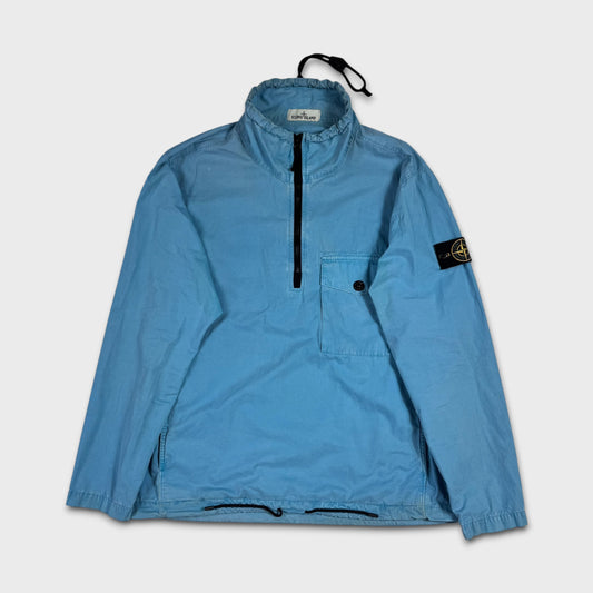 Stone Island Blue Pullover Smock Jacket L