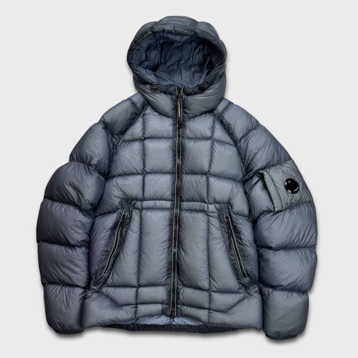 CP Company Blue DD Shell Puffer Jacket M