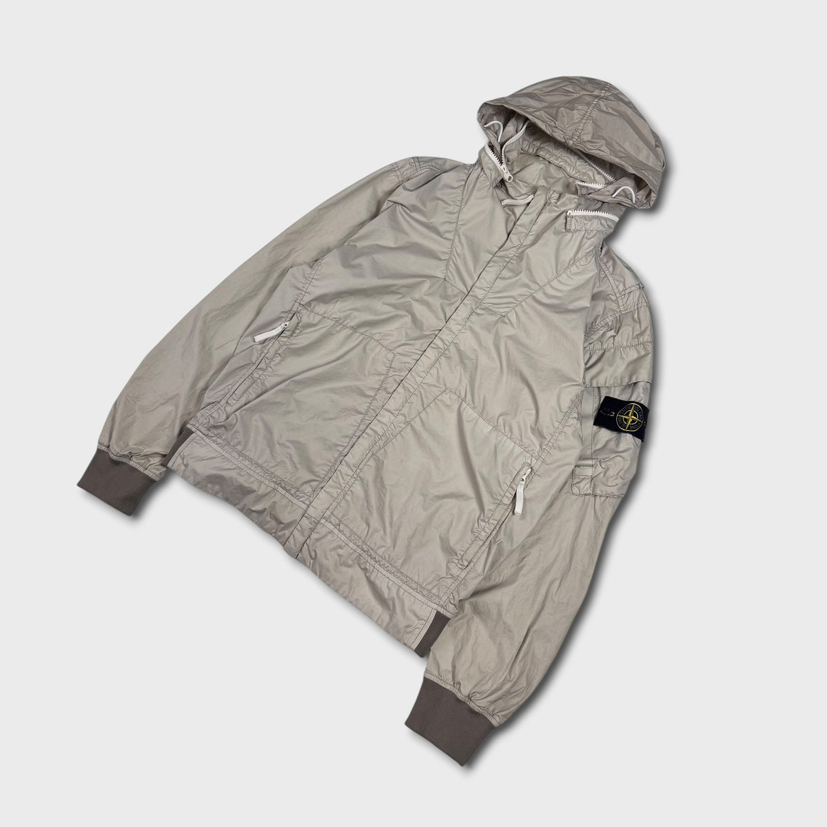 Stone Island Membrana 3L TC Hooded Jacket L