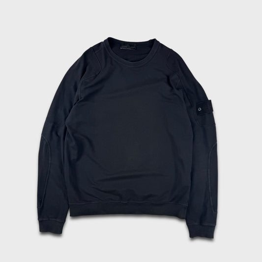 Stone Island Dark Navy Ghost Crewneck L