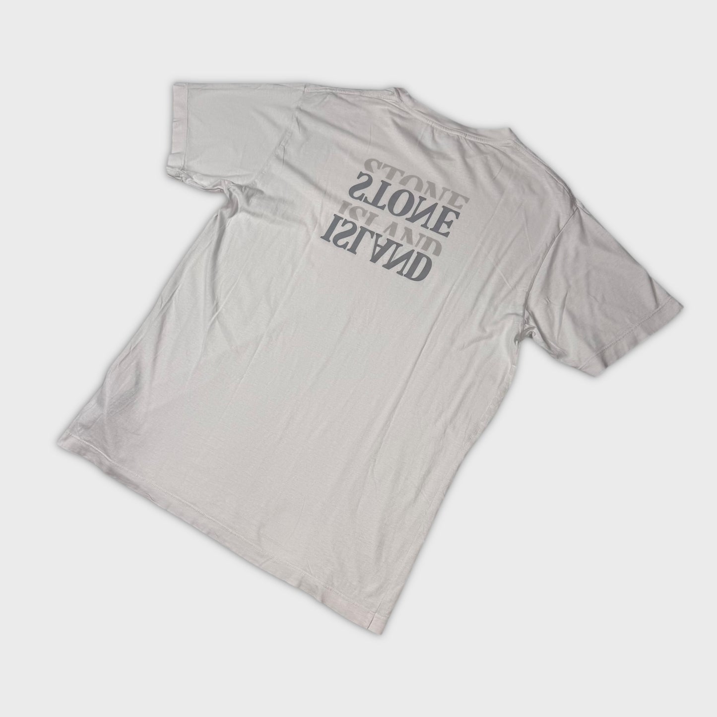 Stone Island Reflective Logo T-Shirt XL