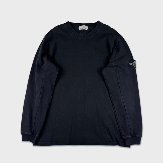 Stone Island Black Crewneck Sweatshirt 3XL