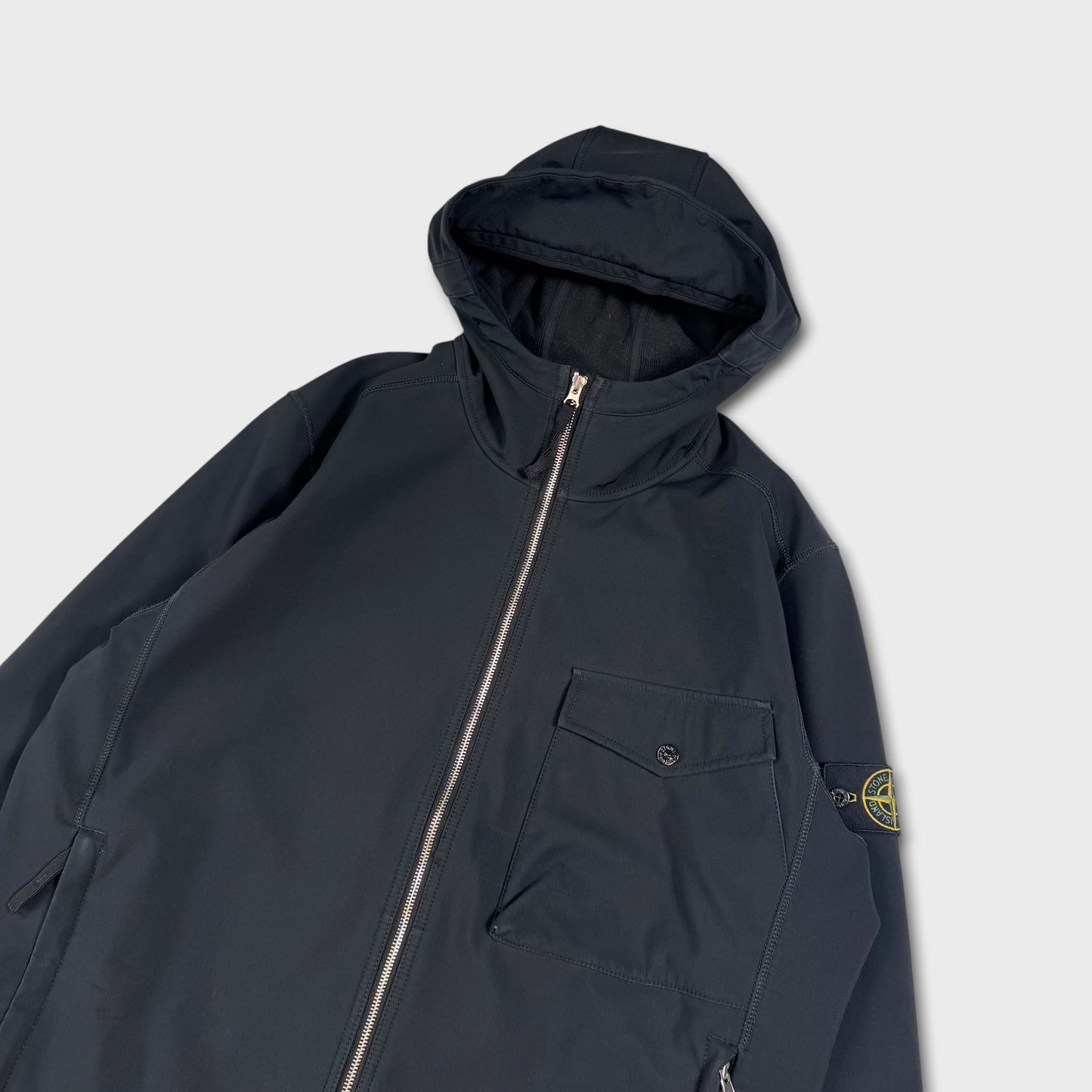Stone Idland Black Soft Shell Jacket XXL
