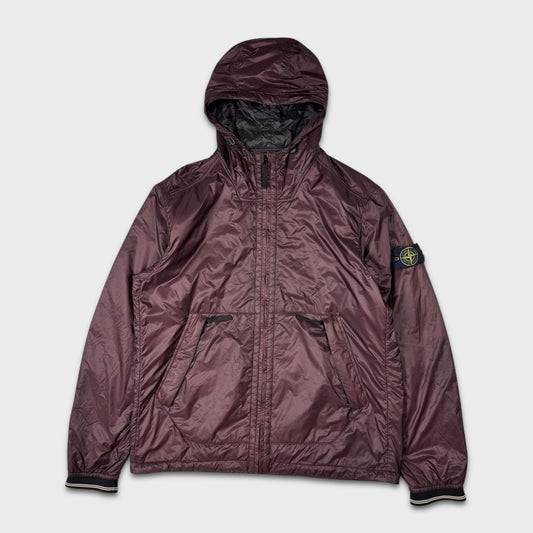 Stone Island Burgundy Micro Ripstop w/ Primaloft Insulation Jacket XL