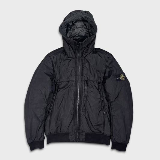 Stone Island Crinkle Reps NY Hooded Jacket S