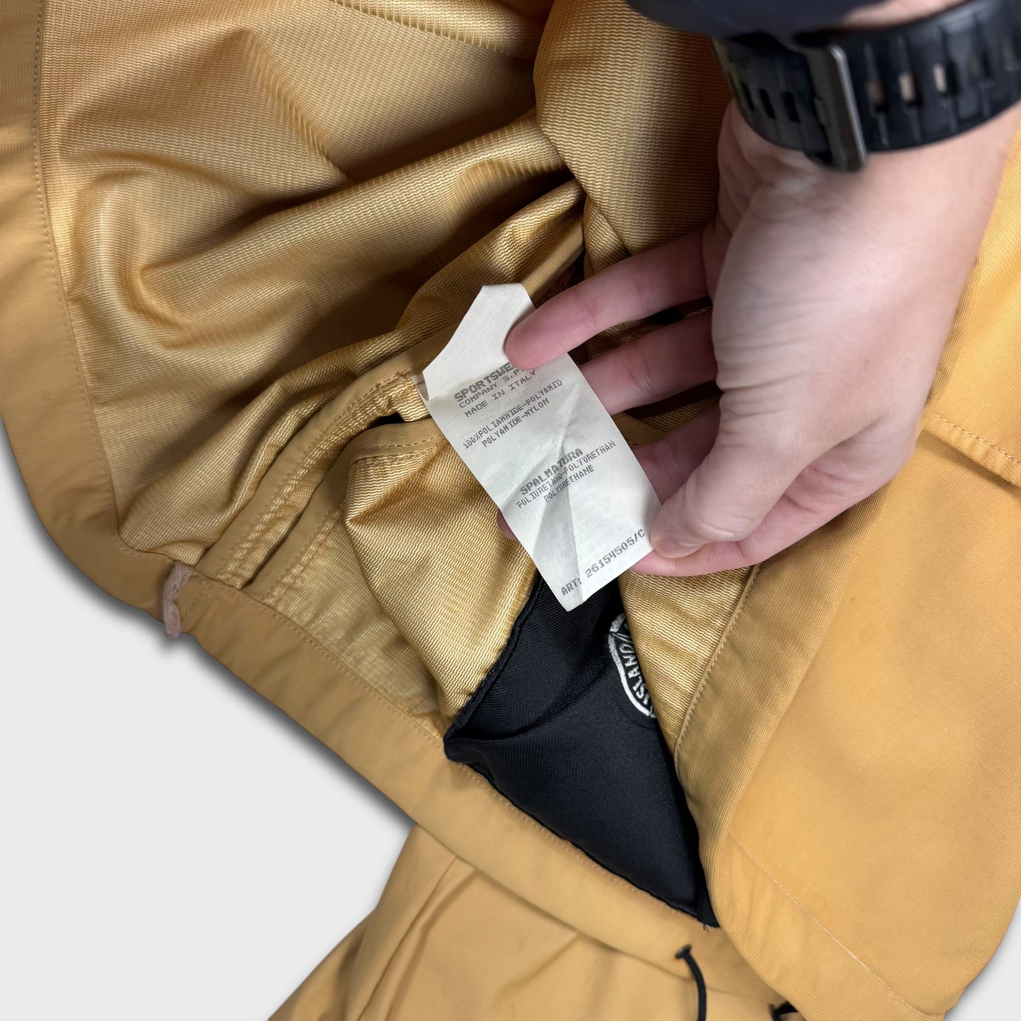 Stone Island 1997 Nylam Green Edge Vintage Jacket M