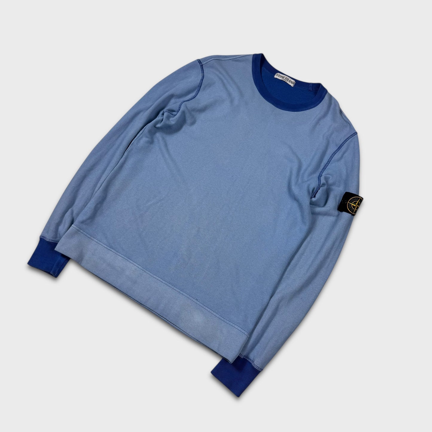 Stone Island 2000’s Two-Tone Crewneck XL