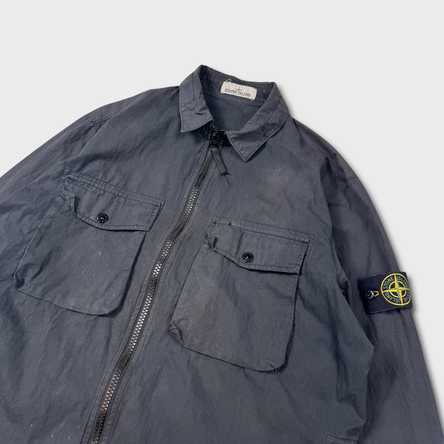 Stone Island Military Full Zip Overshirt XL