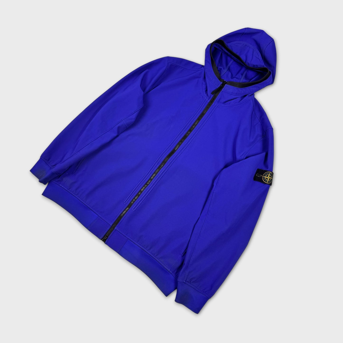 Stone Island Royal Blue Soft Shell Jacket 3XL