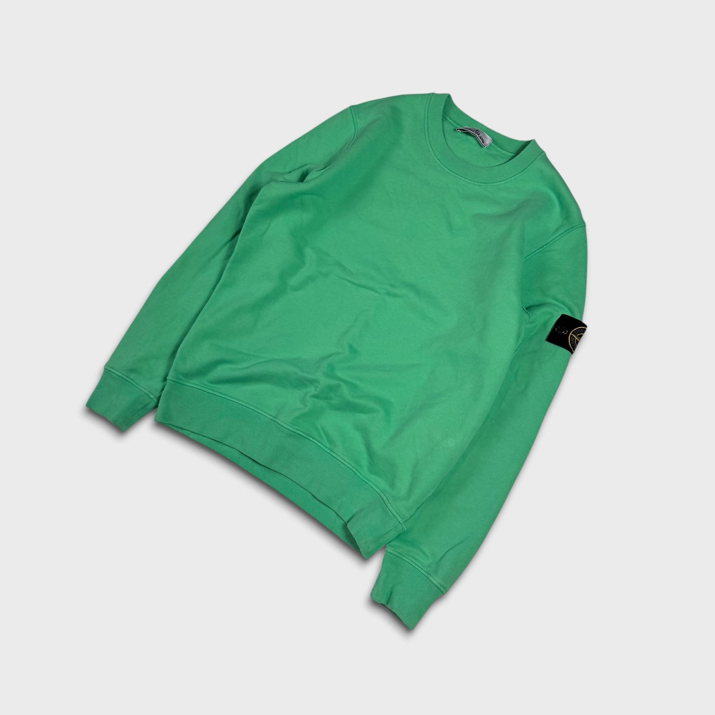 Stone Island Green Crewneck Sweatshirt M