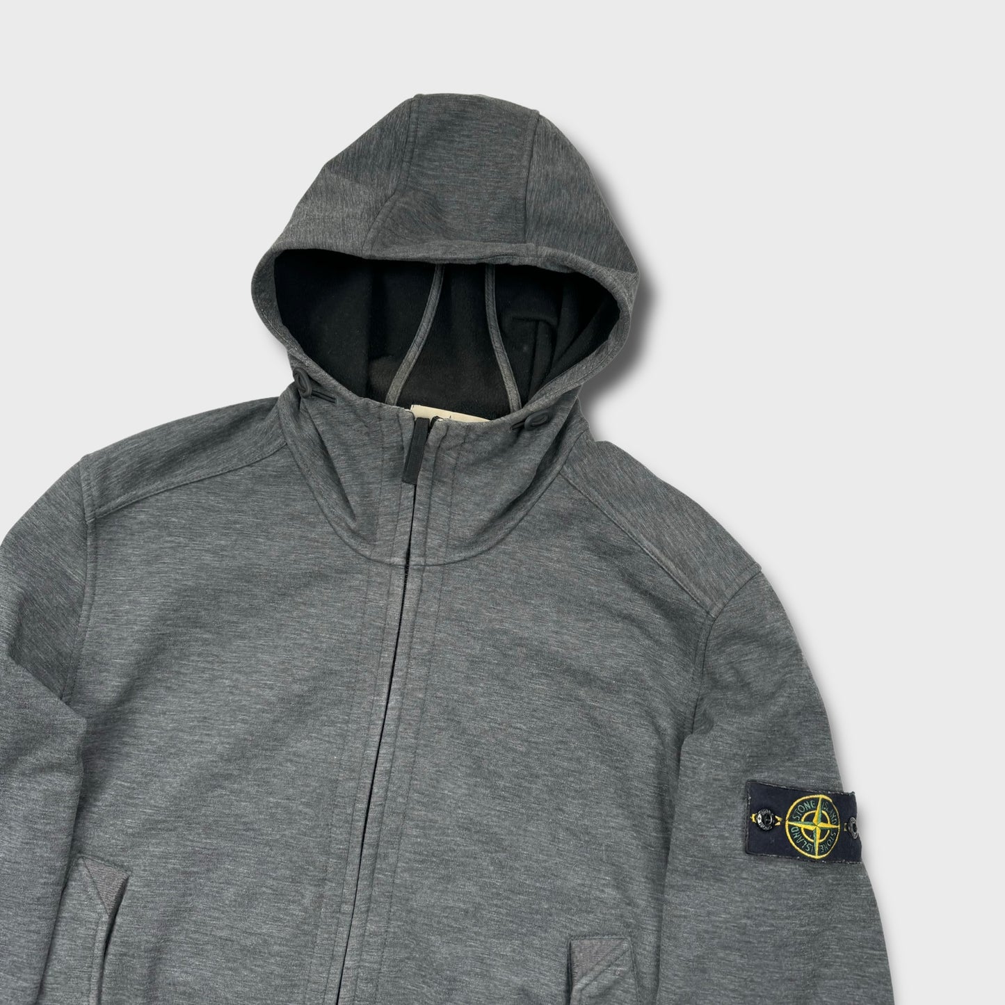 Stone Island Grey Soft Shell Jacket