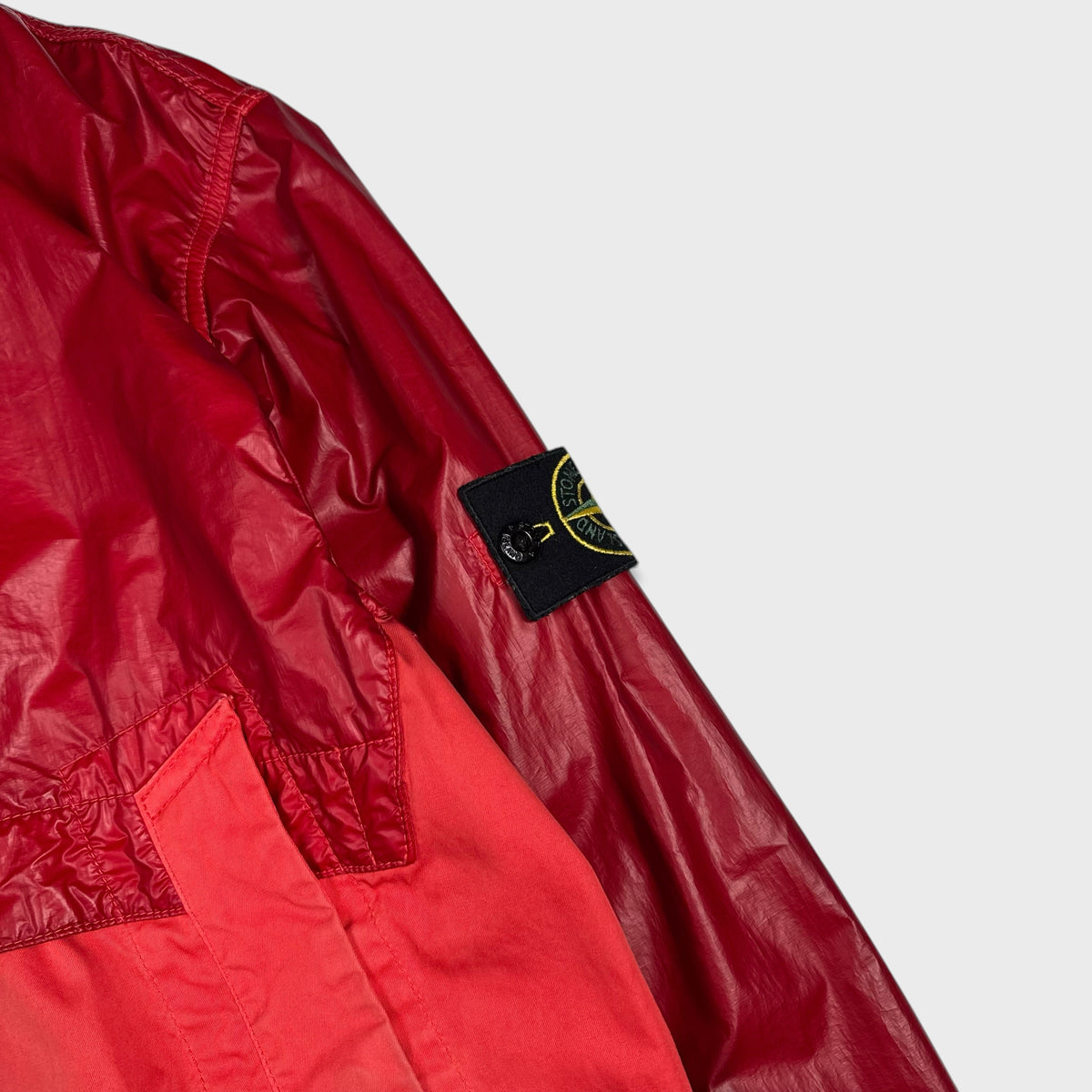 Stone Island Two-Tone Glass / Batavia Hooded Jacket 3XL