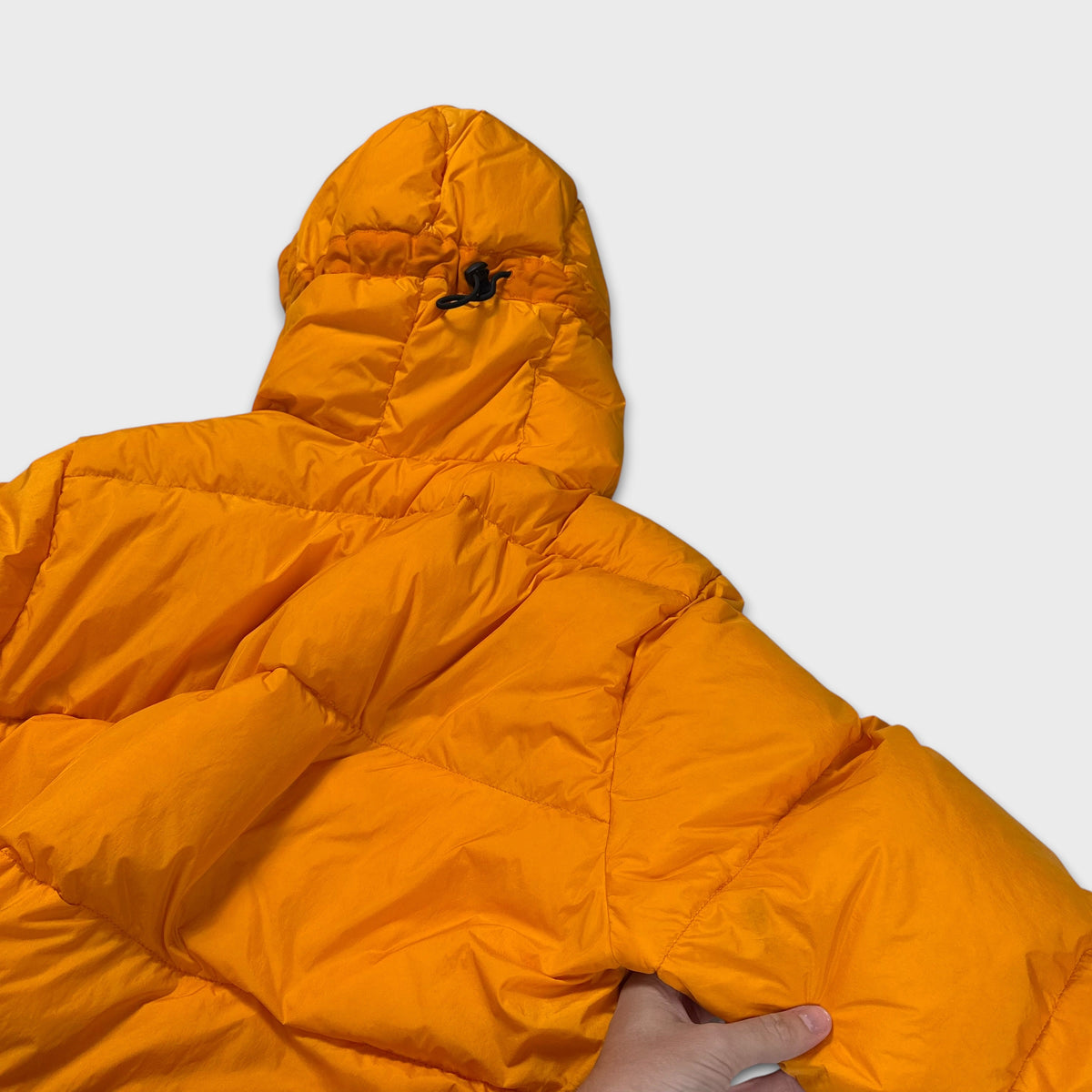 Stone Island Orange Crinkle Reps NY Down Puffer Jacket S