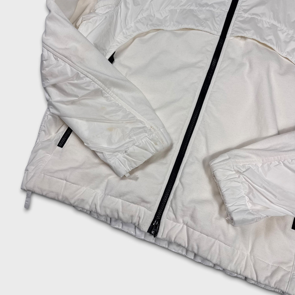 Stone Island Garment Dyed Crinkle Reps NY Jersey Jacket L
