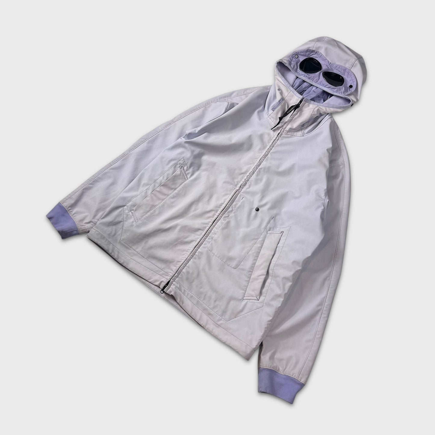 CP Company Lavender / Lilac GDP Goggle Shell Jacket XL