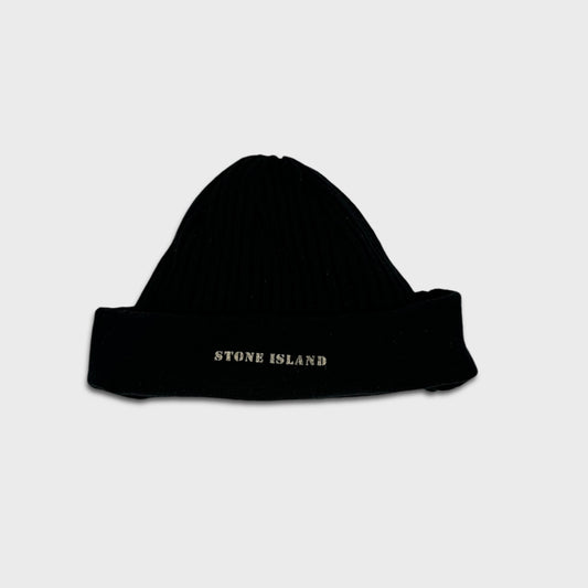 Stone Island 2000’s Spellout Beanie OS