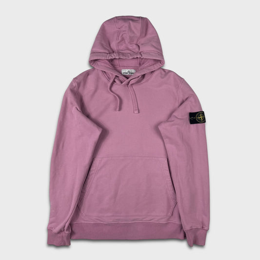 Stone Island Pink Pullover Hoodie M