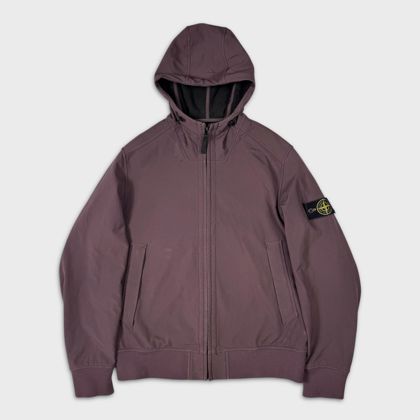 Stone Island Plum Soft Shell-R Jacket XL